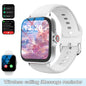 Smart watch with full touch screen, call, message reminder, music control and other functions, compatible with iPhone/android mo