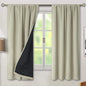 High Shade Waterproof Heat Insulation Indoor Outdoor Curtains Door Curtains Decoration Home Garden