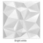 30x30cm wall renovation 3D Stereo Wall Panel Diamond Not self-adhesive tile 3D wall sticker living room Bathroom 3d wall paper