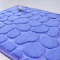 Mat Non Slip Carpets Cobblestone Embossed Bathroom Bath In Wash Basin Bathtub Side Floor Rug Shower Room Doormat Memory Foam 1Pc