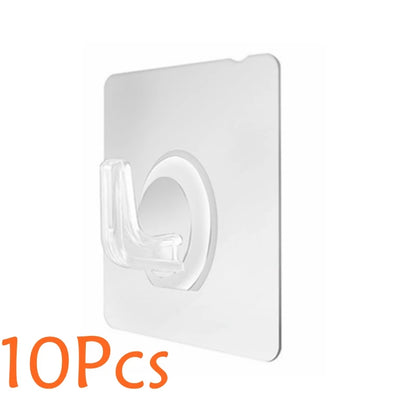 5/10/20 Pcs Wall Storage Hook Punch-free Power Plug Socket Holder Kitchen Stealth Hook Wall Adhesive Hanger Bathroom