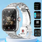 Smart watch with full touch screen, call, message reminder, music control and other functions, compatible with iPhone/android mo
